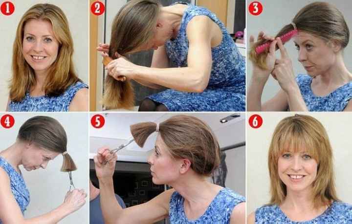 Как красиво подстричь волосы: пошаговая инструкция с фото для длинных, коротких и средних локонов