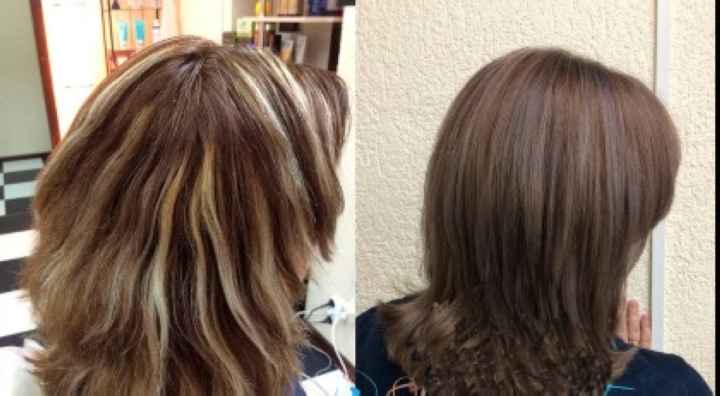 Окрашивание волос на темных волосах после осветления, разводы. Фото как это сделать в домашних условиях
