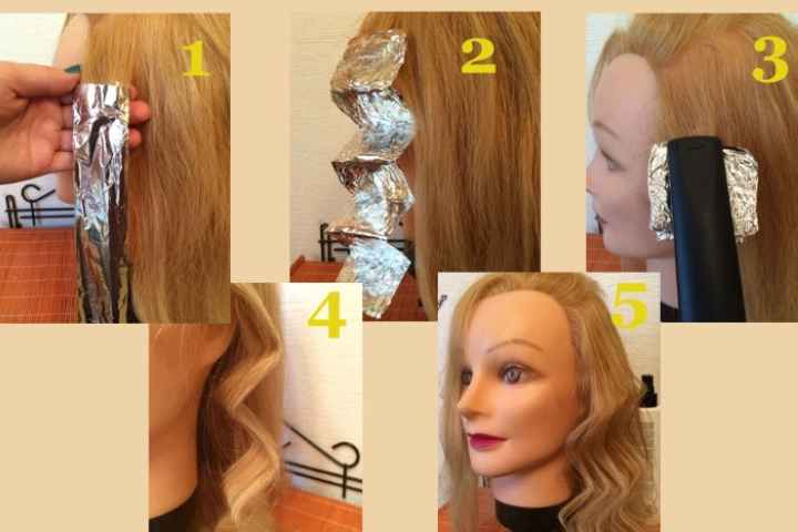 Как сделать локоны с помощью утюжка для волос. Пошаговая инструкция