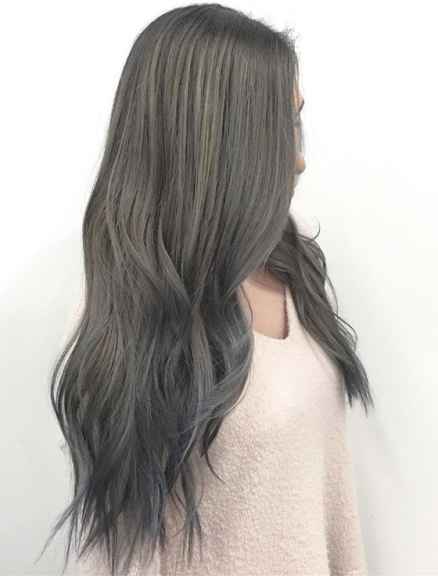 Пепельно-серый - Русый цвет волос: оттенки, фото, краска, как красить