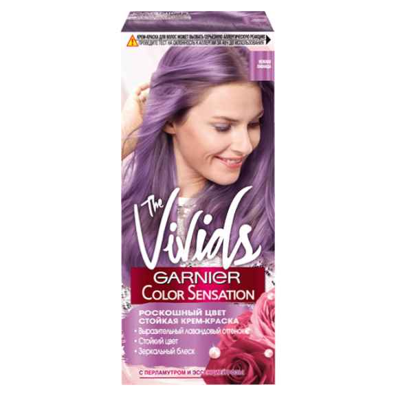 Краска для волос Garnier Color Sensation The Vivids tone Gentle lavender