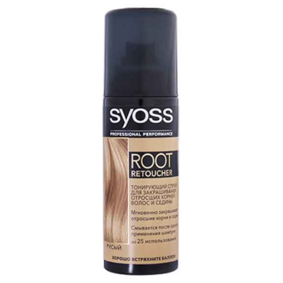 Syoss Root Retoucher Светло-коричневый тонирующий лак для волос