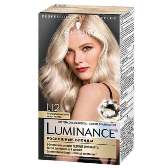 Краска для волос Luminance, тон L12, Schwarzkopf