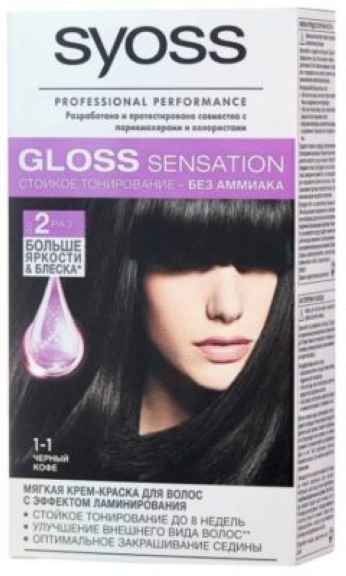 Syoss Gloss Sensation Soft Cream краска для волос