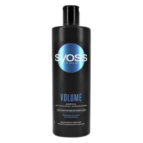 Шампунь Syoss Volume для тонких волос без объема