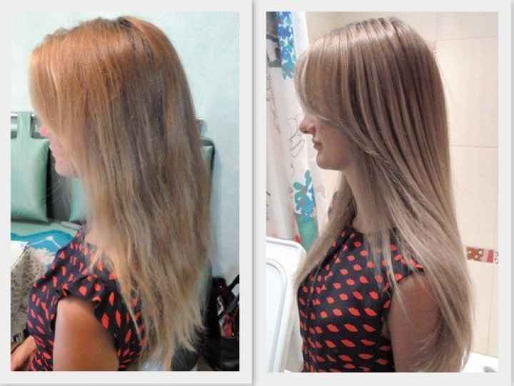 Окрашивание волос после мелирования (60 фото): как выбрать профессиональный шампунь и краску для волос с мелированием? как красить волосы в домашних условиях?