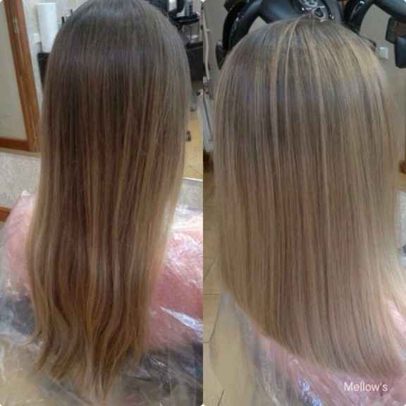 Окрашивание волос в домашних условиях - фото до и после