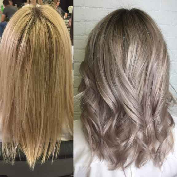 Окрашивание волос в домашних условиях - фото до и после